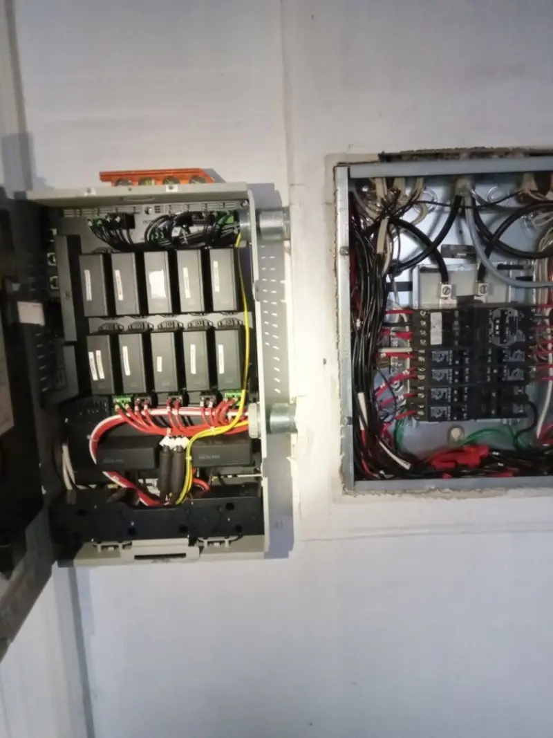Electrical panel upgrade completed for Ring Doorbell Installation in Venersborg
